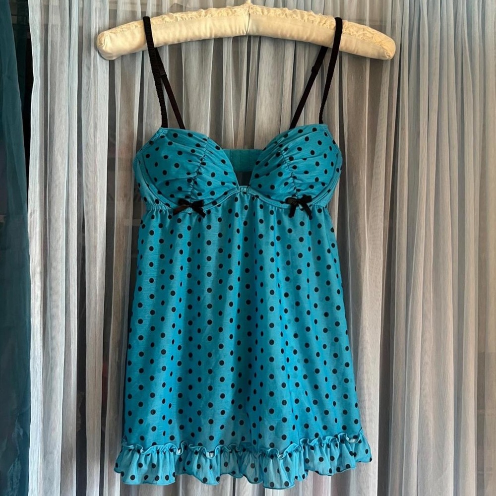 Polka Dot La Senza Babydoll Slip Top